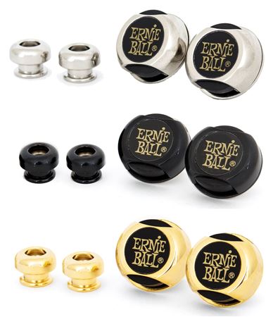 ตัวล็อคสายสะพาย ERNIE BALL Super Locks รุ่น P04600 (NICKEL สีนิเกิล)