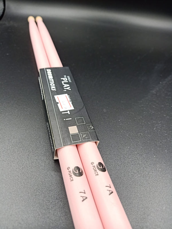 ไม้กลอง G-FORCE 7A ไม้สี
