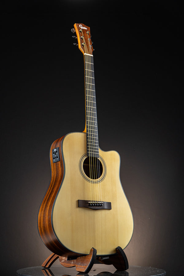 Gusta กีต้าร์โปร่งไฟฟ้า รุ่น DM3CE II