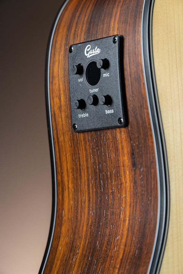 Gusta กีต้าร์โปร่งไฟฟ้า รุ่น DM3CE II