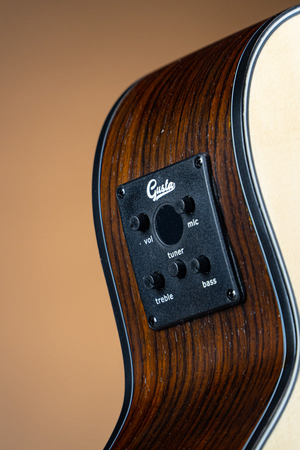 กีต้าร์โปร่งไฟฟ้า Gusta Mini 2E Walnut (ขนาด 36นิ้ว)