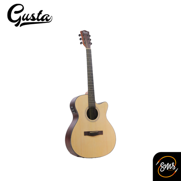 Gusta กีต้าร์โปร่งไฟฟ้า รุ่น DM3CE II