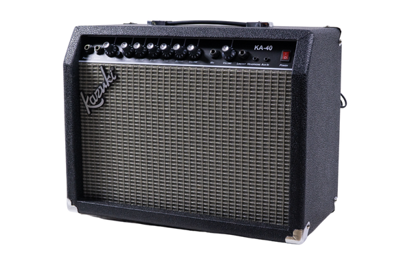 KAZUKI KA-40 Electric Guitar Amplifier ตู้แอมป์ แอมกีต้าร์ไฟฟ้า 40 วัตต์ สีดำ รุ่น KA40