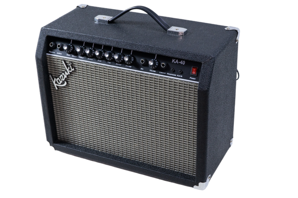 KAZUKI KA-40 Electric Guitar Amplifier ตู้แอมป์ แอมกีต้าร์ไฟฟ้า 40 วัตต์ สีดำ รุ่น KA40