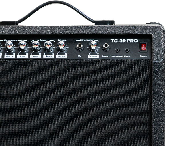 KAZUKI TG-40PRO Guitar Amplifier แอมป์กีต้าร์ 40 วัตต์ สีดำ รุ่น TG40