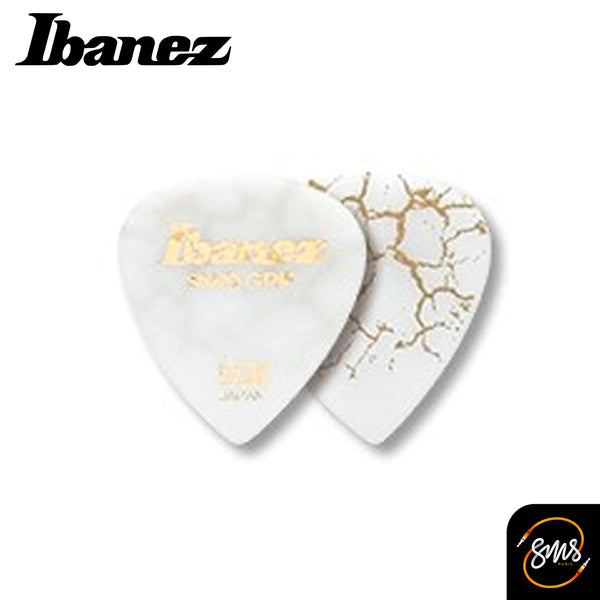 ปิ๊กกีต้าร์ Ibanez Sand Grip ลายแตก