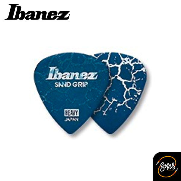 ปิ๊กกีต้าร์ Ibanez Sand Grip ลายแตก