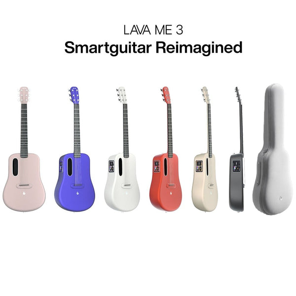 กีต้าร์โปร่ง LAVA ME 3 ขนาด 36″ นิ้ว with Space Bag