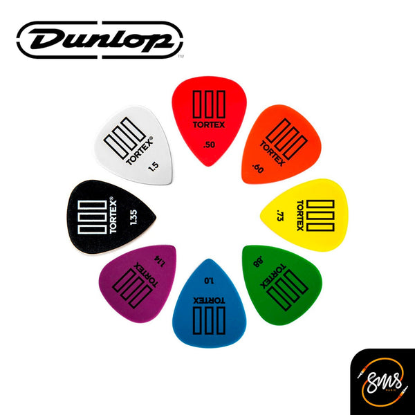 ปิ๊กกีต้าร์ Dunlop Tortex TIII (462)