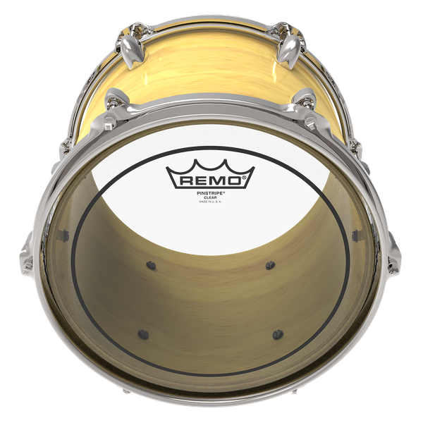 หนังกระเดื่องกลอง Remo รุ่น PINSTRIPE® CLEAR (หนังกระเดื่อง/BASS DRUMHEAD)