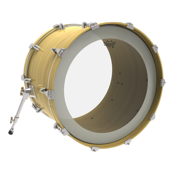 หนังกลอง Remo รุ่น POWERSTROKE® P4 CLEAR (หนังกระเดื่อง/BASS DRUMHEAD)