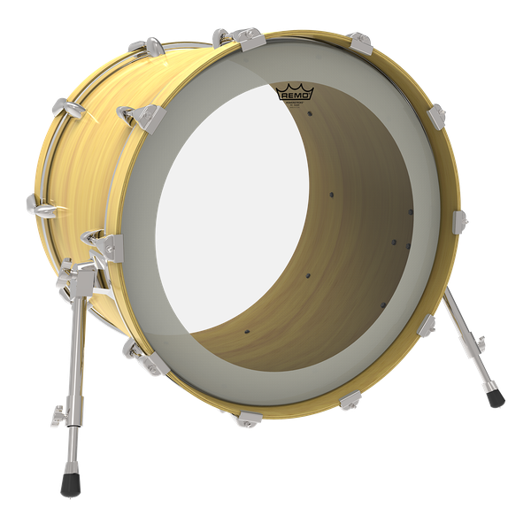 หนังกลอง Remo รุ่น POWERSTROKE® P4 CLEAR (หนังกระเดื่อง/BASS DRUMHEAD)