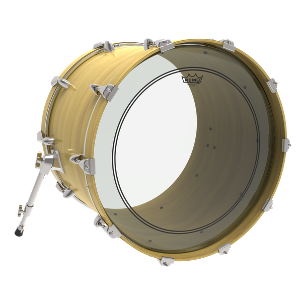 หนังกลอง Remo รุ่น POWERSTROKE® P3 CLEAR (หนังกระเดื่อง/BASS DRUMHEAD)