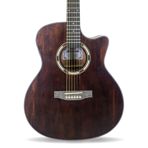 กีต้าร์โปร่งไฟฟ้า Paramount รุ่น QAG501E 41 นิ้ว (Top Solid) ไม้หน้าแท้