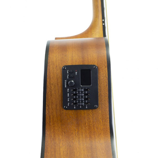 กีต้าร์โปร่งไฟฟ้า Paramount รุ่น QAG501E 41 นิ้ว (Top Solid) ไม้หน้าแท้