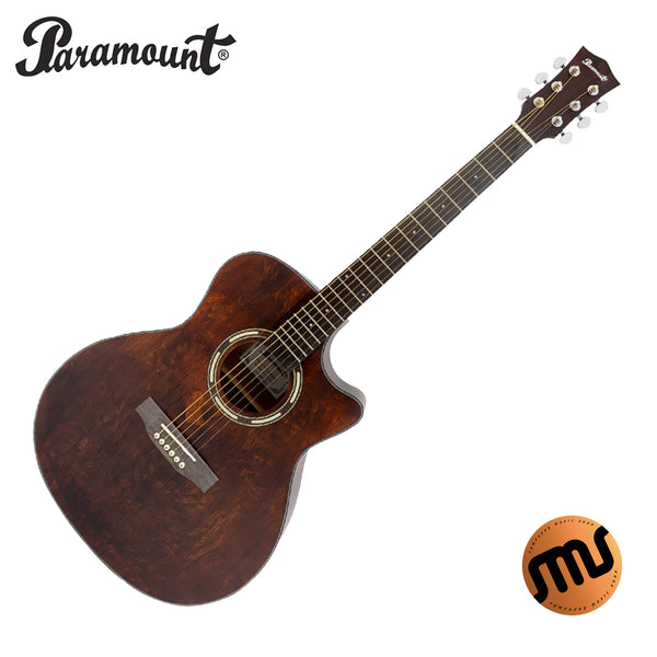 กีต้าร์โปร่งไฟฟ้า Paramount รุ่น QAG501E 41 นิ้ว (Top Solid) ไม้หน้าแท้