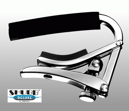 Shubb Deluxe Capo for Steel String Guitar - S1