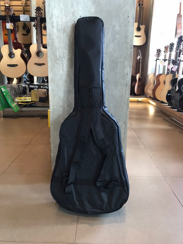 กระเป๋ากีต้าร์โปร่งบุฟองน้ำ Symphony (สกรีนสีส้ม)