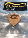 TT woodenpick ปิ๊กกีต้าร์ไม้โคอะ Koa Wood (ทรง Dava)