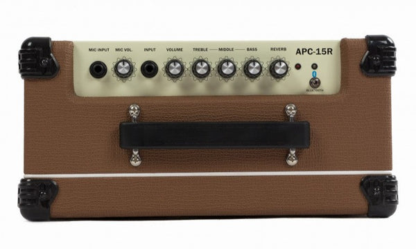 Amppro แอมป์กีต้าร์โปร่ง รุ่น APC-15R มี Bluetooth