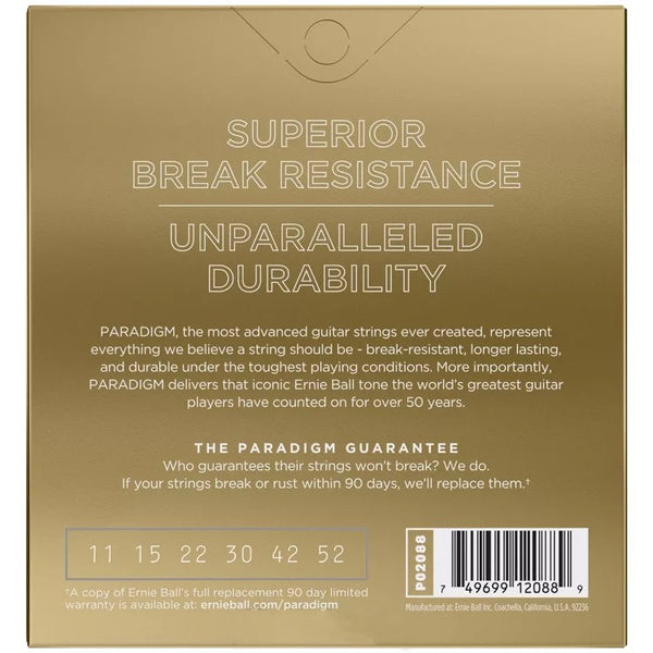 สายกีต้าร์โปร่ง Ernie Ball รุ่น Paradigm P-02088 Light 11/52