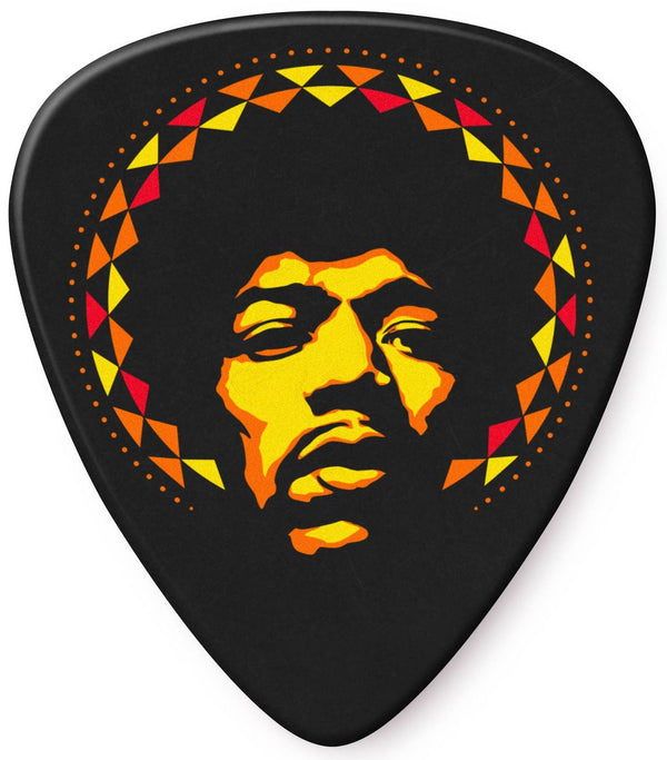 ปิ๊กกีต้าร์ Dunlop JHP16HV Jimi Hendrix Aura Mandala