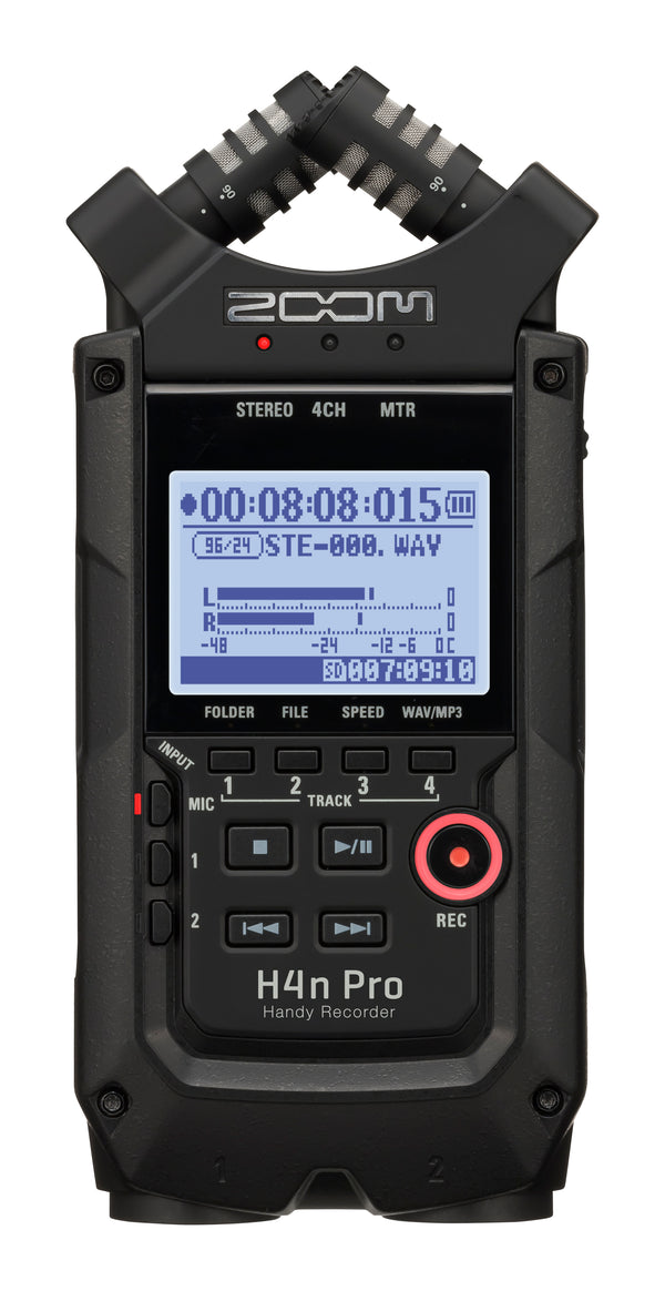 ZOOM H4N-PRO BLACK EDITION HANDY RECORDER