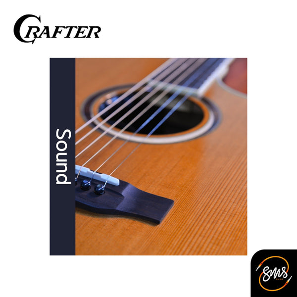 กีต้าร์โปร่ง CRAFTER MIND W PRESTIGE ROSE-GCE VVS