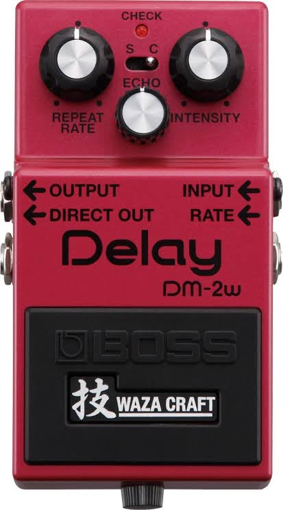 เอฟเฟคกีตาร์ Boss DM-2W Delay Waza Craft