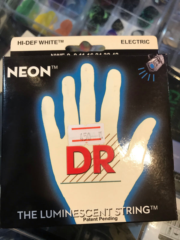 สายกีต้าร์ไฟฟ้า เรืองแสง DR No.9