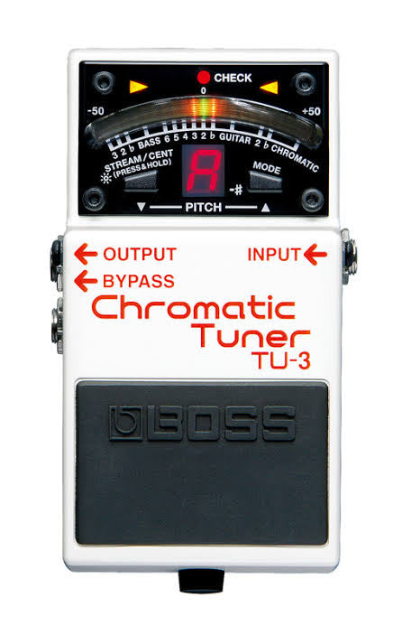 เอฟเฟคกีตาร์ Boss TU-3 Chromatic Pedal Tuner