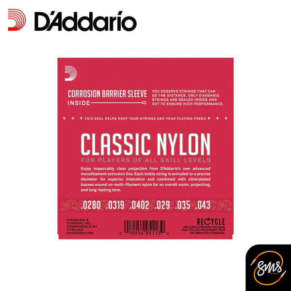 สายกีต้าร์คลาสสิค D’Addario EJ27N