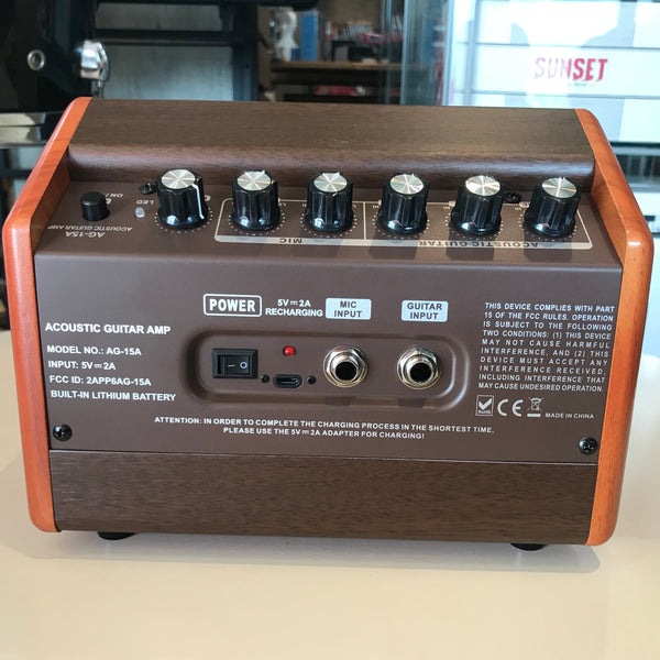 แอมป์ UNIQUE AG-15A ACOUSTIC AMP