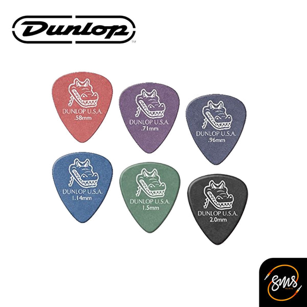 ปิ๊กกีต้าร์ Dunlop GAT GRP STD PK (417B)