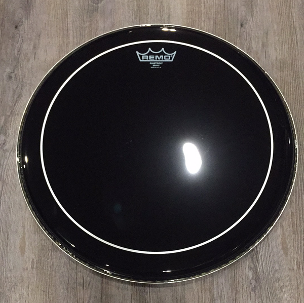 หนังกลอง Remo Pinstripe Ebony
