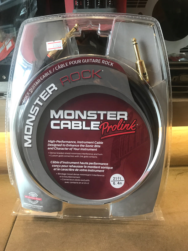 สายแจ็คกีตาร์ Monster Rock หัวตรง-หัวตรง