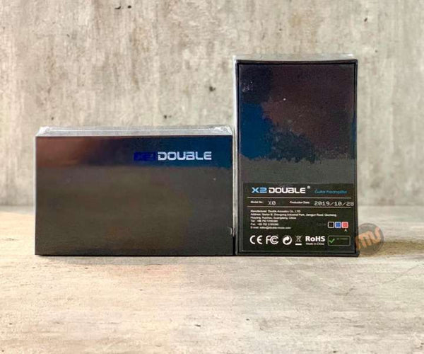 X2 Double X0 Pickup สำหรับกีตาร์โปร่งแบบคาดซาวด์โฮล