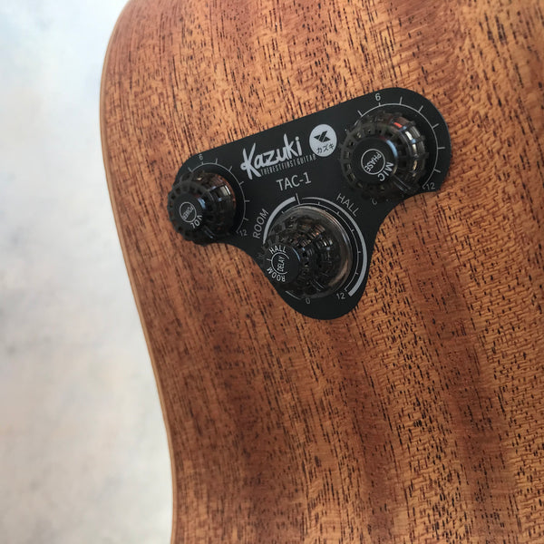 กีต้าร์โปร่ง Kazuki Top Solid รุ่น SOUL-GA41CETAC Transacoustic