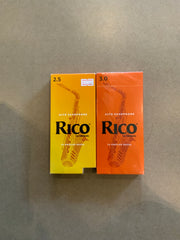 ลิ้นอัลโตแซกปลีก RICO กล่องส้ม alto Saxophone (แบ่งขาย)