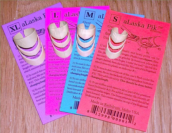 ปิ๊กกีต้าร์ ปิ๊กนิ้ว Alaska Pik Finger Guitar Picks (ของแท้ USA)