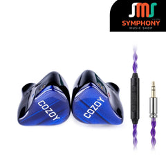 Cozoy D1 หูฟัง IEMs ไดรเวอร์ Dynamic