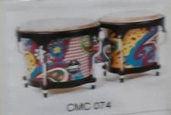 กลองบองโก้ CMC BongoDrum รุ่น 601 อะไหล่ดำ (แถมฟรีขาตั้ง)+ CM Stand 603B