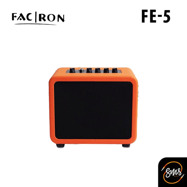 Facron FE5 แอมป์กีต้าร์ ขนาด 5 วัตต์ มีแบตในตัว เอฟเฟคในตัว