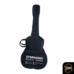 กระเป๋ากีต้าร์โปร่ง Symphony (สกรีนขาว)