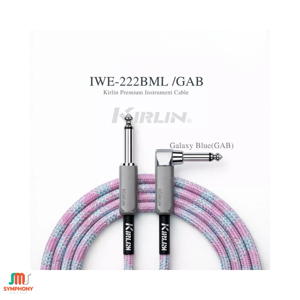 สายแจ็ค Kirlin IWE-222BM Premium Instrument Cable