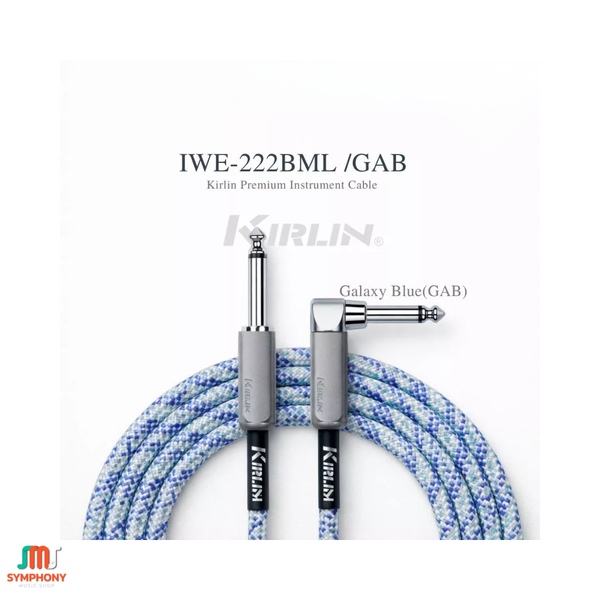 สายแจ็ค Kirlin IWE-222BM Premium Instrument Cable