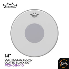 หนังกลอง Remo 14 Controlled Sound Coated CS-0114-10