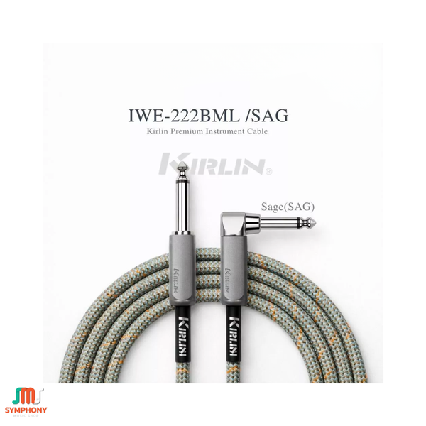 สายแจ็ค Kirlin IWE-222BM Premium Instrument Cable