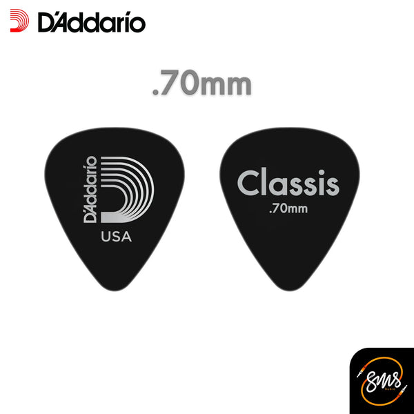 ปิ๊ก D’Addario Classic Black Celluloid