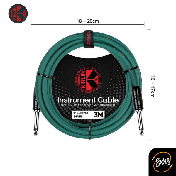 สายแจ๊ค Kirlin Ip-241BC สีแดง ยาว 3 เมตร